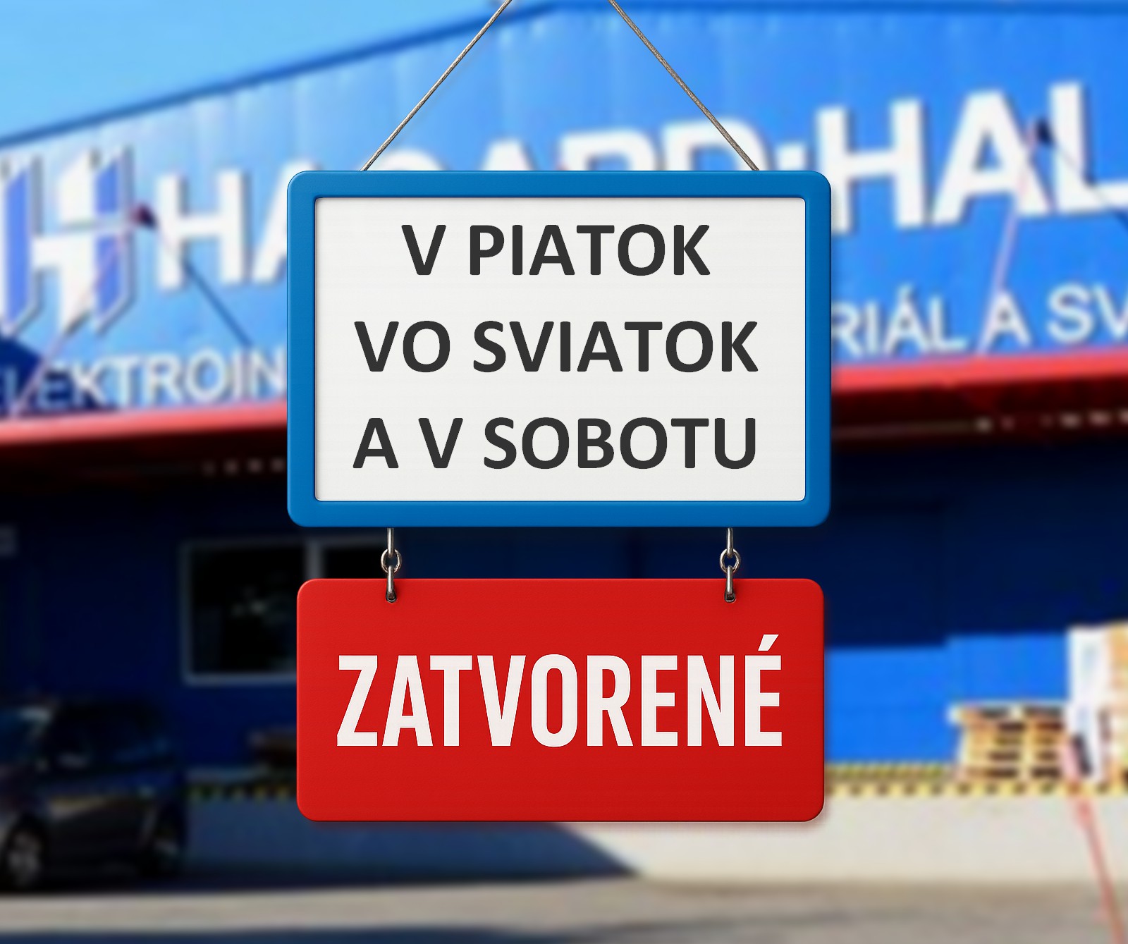 Vo sviatok 29.8.2025 a v sobotu 30.8.2025 budú prevádzky zatvorené