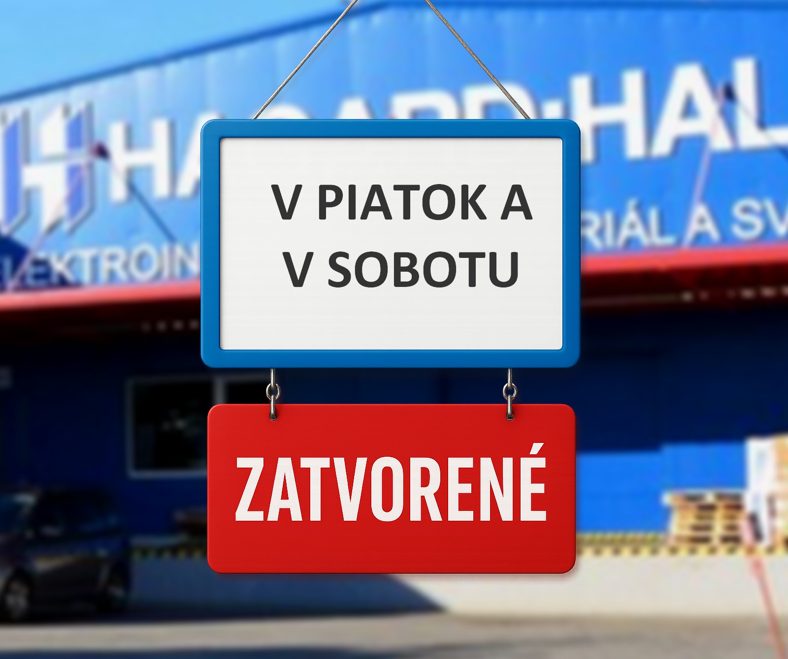 V piatok 19.6.2026 od 12:00 hod. a v sobotu 20.6.2026 budú prevádzky zatvorené